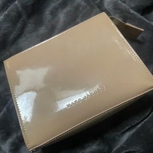 Marc Jacobs Glossy Beige Pouch
